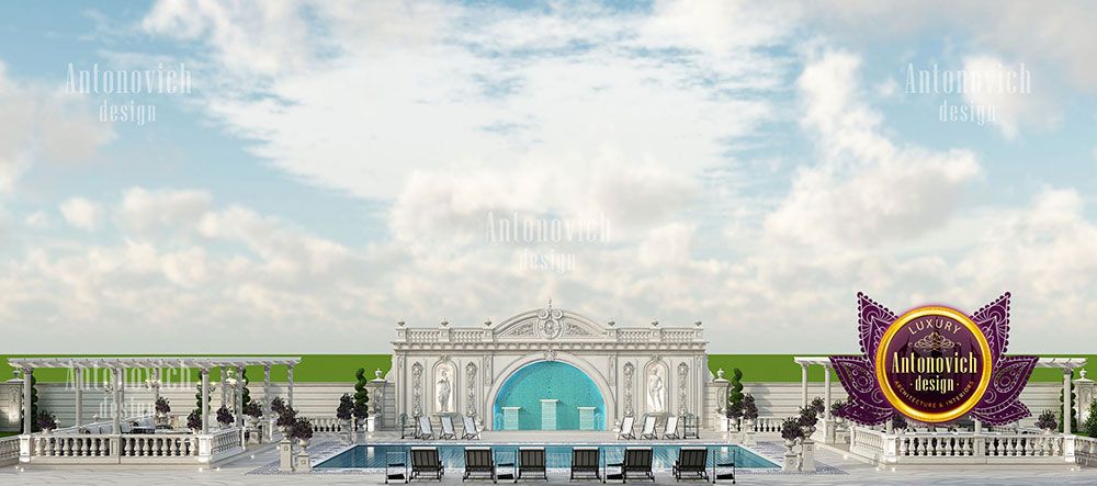 طراحی معماری ویلا کلاسیک05